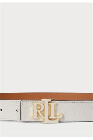 Rev Lrl 30-Belt-Medium-Fl Grn Pb/Ntrl Sm LAUREN RALPH LAUREN | Cintura | 412P04417003